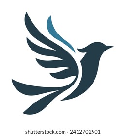 Bird Logo Design Vector Illustration 