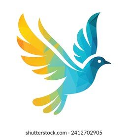 Bird Logo Design Vector Illustration 