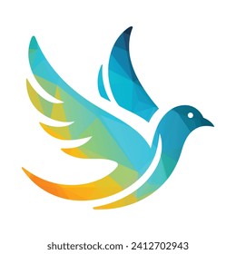 Bird Logo Design Vector Illustration 