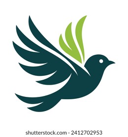 Bird Logo Design Vector Illustration 