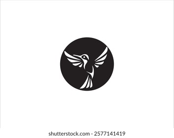 Bird logo design ,vector , illustration  and isolate template .