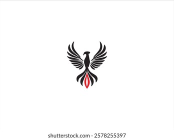 Bird logo design , vector , illustration and isolate template .