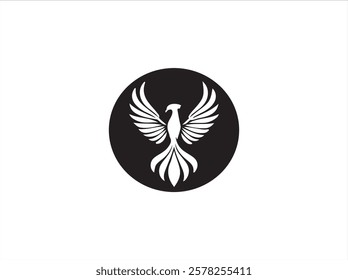 Bird logo design , vector , illustration and isolate template .