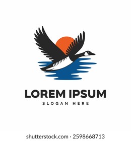 Bird Logo Design. vector logo, Illustration.