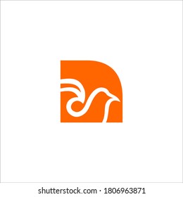 bird logo design vector sign
