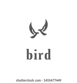 Bird Logo Design Vector Template