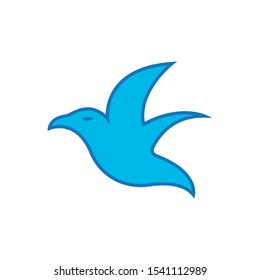 Bird Logo design vector template
