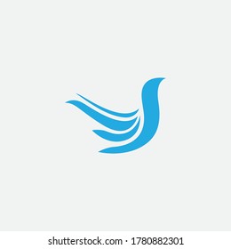 Bird logo design vector template