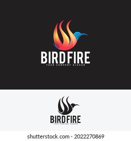  Plantilla de vectores de diseño de logotipo de aves