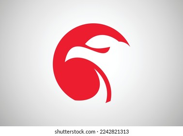 Bird logo design, Vector design template.