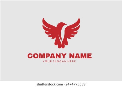 Bird logo design vector template symbol icon vector illustration, Logos birds, minimalist monoline line art Flying bird Black bird icons design