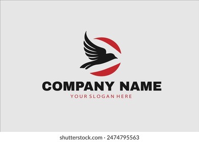 Bird logo design vector template symbol icon vector illustration, Logos birds, minimalist monoline line art Flying bird Black bird icons design