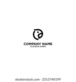Bird logo design vector template