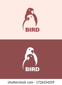 Diseño del logotipo de aves, un logotipo de aves muy sencillo y moderno.
Ilustración vectorial para su diseño