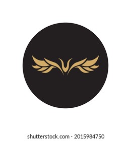 
diseño del logotipo de las aves y alas de las aves