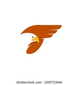 Bird logo design, wings symbol vector illustration