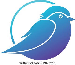 Bird logo design for your technology brand