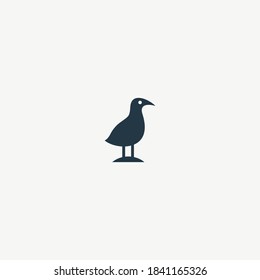 Bird logo fly vector icon