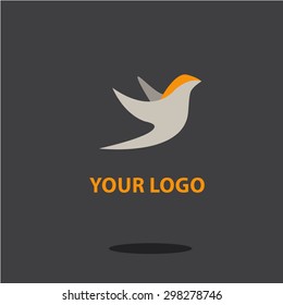 bird logo. freedom