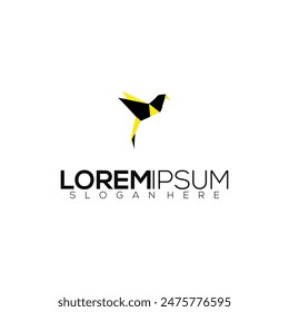  bird logo full color vector illustration