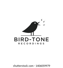 Bird Logo Are Fun Singing