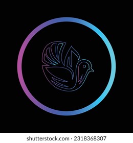 Logotipo de pájaro Gráficos con logotipo de pájaro, plantillas de diseño Genial