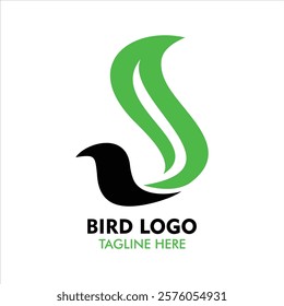 BIRD LOGO. BIRD GREEN. THE BEAUTY OF BIRDS