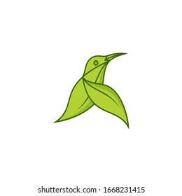 bird logo hipster vintage retro vector line outline monoline art icon bird leaf logo vector icon template download line art outline
