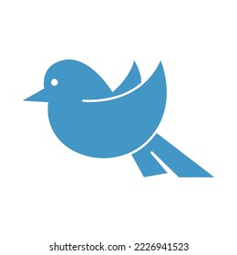 Bird logo icon design illustration