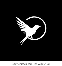 Bird logo icon design modern and luxury