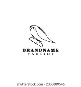 bird logo icon design template modern vector