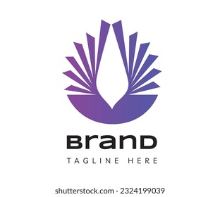 Elementos de plantilla de diseño de iconos de logotipo de pájaro. Usable para marca y logotipos de negocios.
