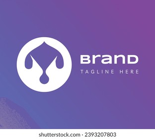 Design-Elemente des Vogellogo-Symbols für Vorlagenelemente. Für das Branding und Unternehmenslogos geeignet.
