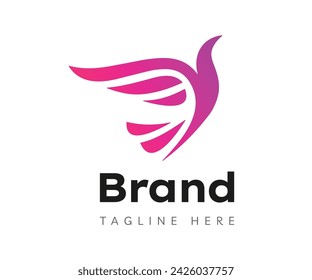 Bird logo icon design template elements. Usable for Branding and Business Logos.

