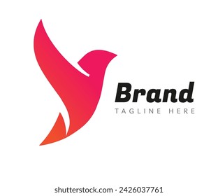 Bird logo icon design template elements. Usable for Branding and Business Logos.

