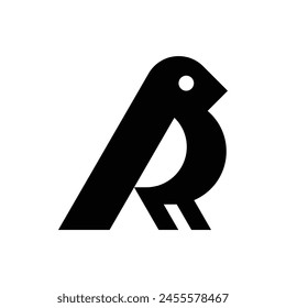 Logotipo de pájaro. Diseño de iconos. Elementos de Plantilla	
