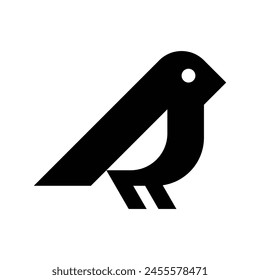 Bird logo. Icon design. Template elements	