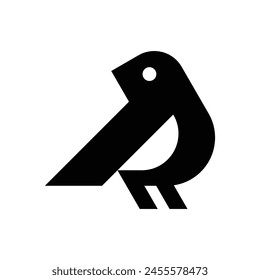 Bird logo. Icon design. Template elements	