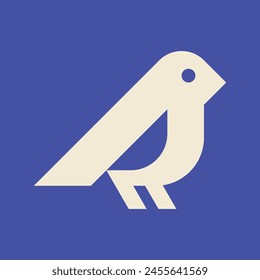 Bird logo. Icon design. Template elements	