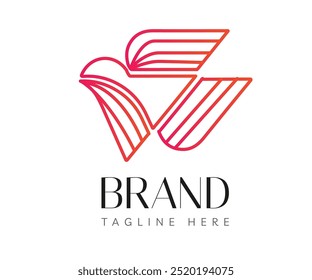 Bird logo icon design template elements. Usable for Branding and Business Logos.
