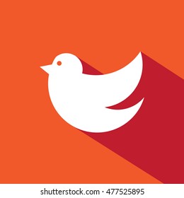 Bird Logo Icon Design Template Elements Red