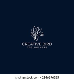 Bird logo icon design vector template