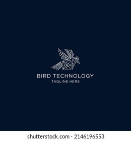 Bird logo icon design vector template