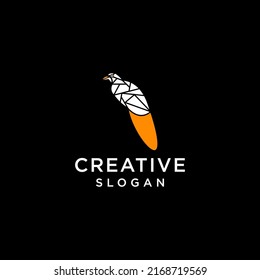 Bird logo icon design vector 