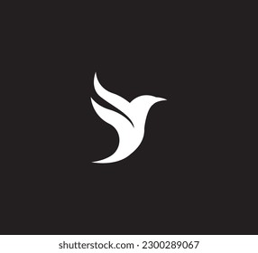 Vector de diseño de icono del logotipo de aves
