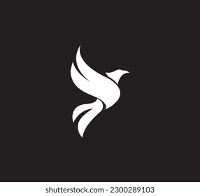 Vector de diseño de icono del logotipo de aves
