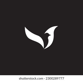 Vector de diseño de icono del logotipo de aves