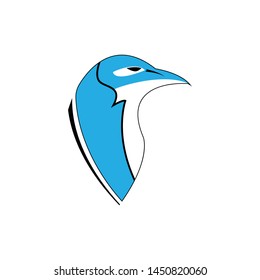 bird logo icon graphic design template vector
