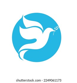 bird logo icon isolated vector illustration template design