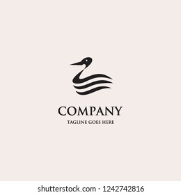 bird logo icon template